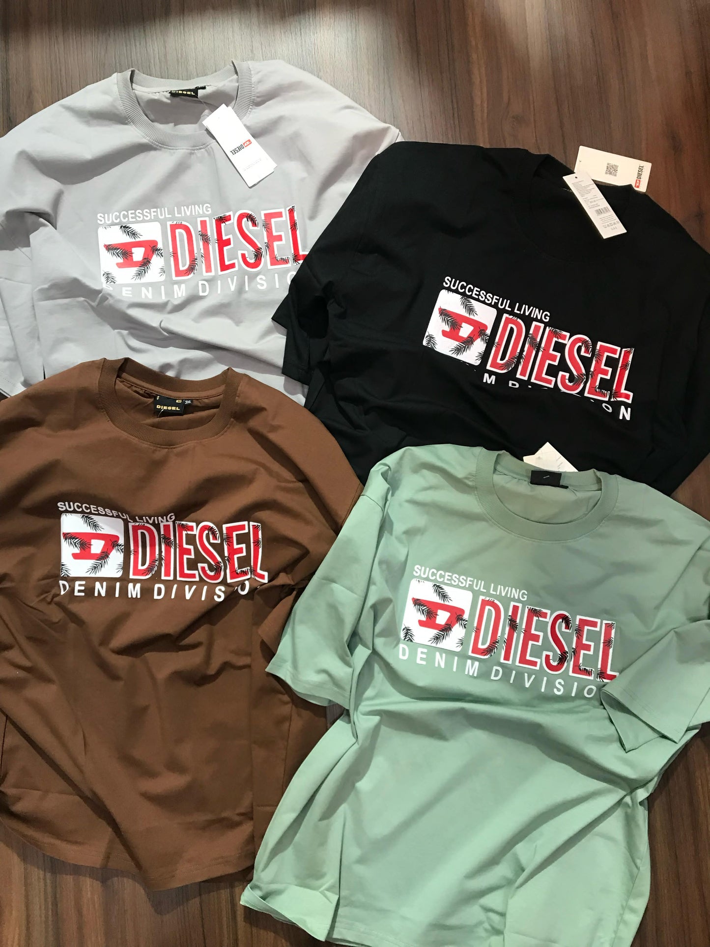 DIESEL IMP DOWNSHOULDER TEES