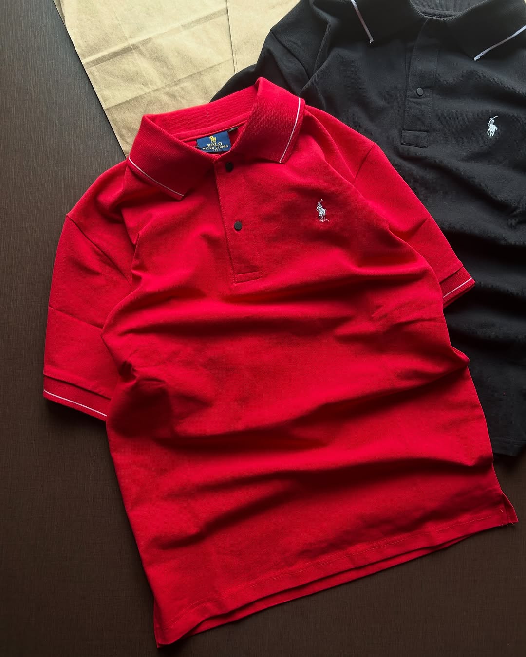 “ Tipping Collar “ Imported China Polos