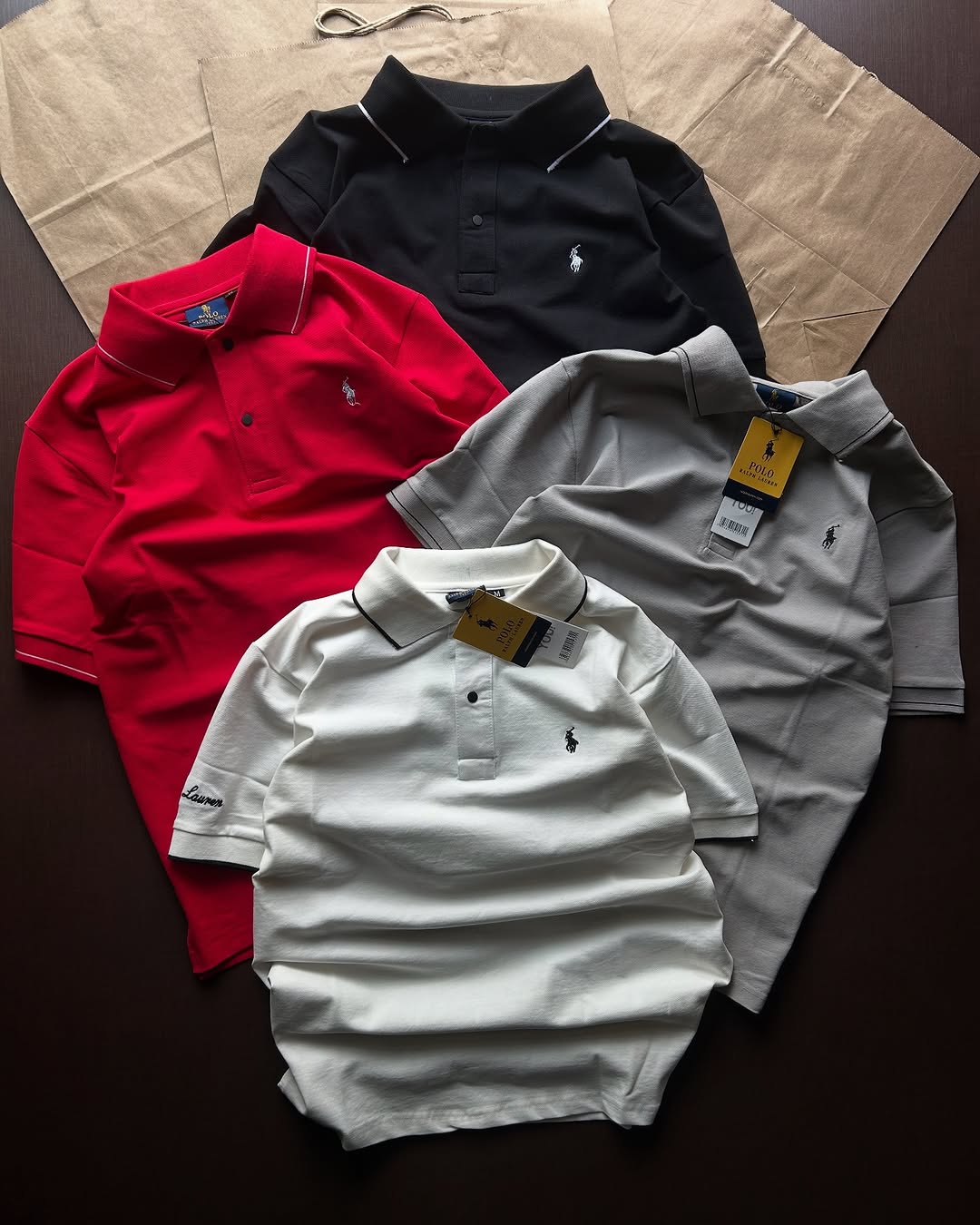“ Tipping Collar “ Imported China Polos