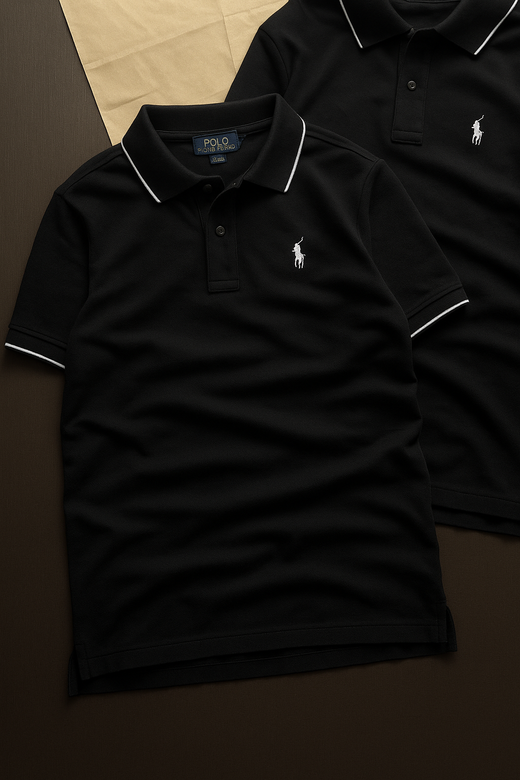 “ Tipping Collar “ Imported China Polos
