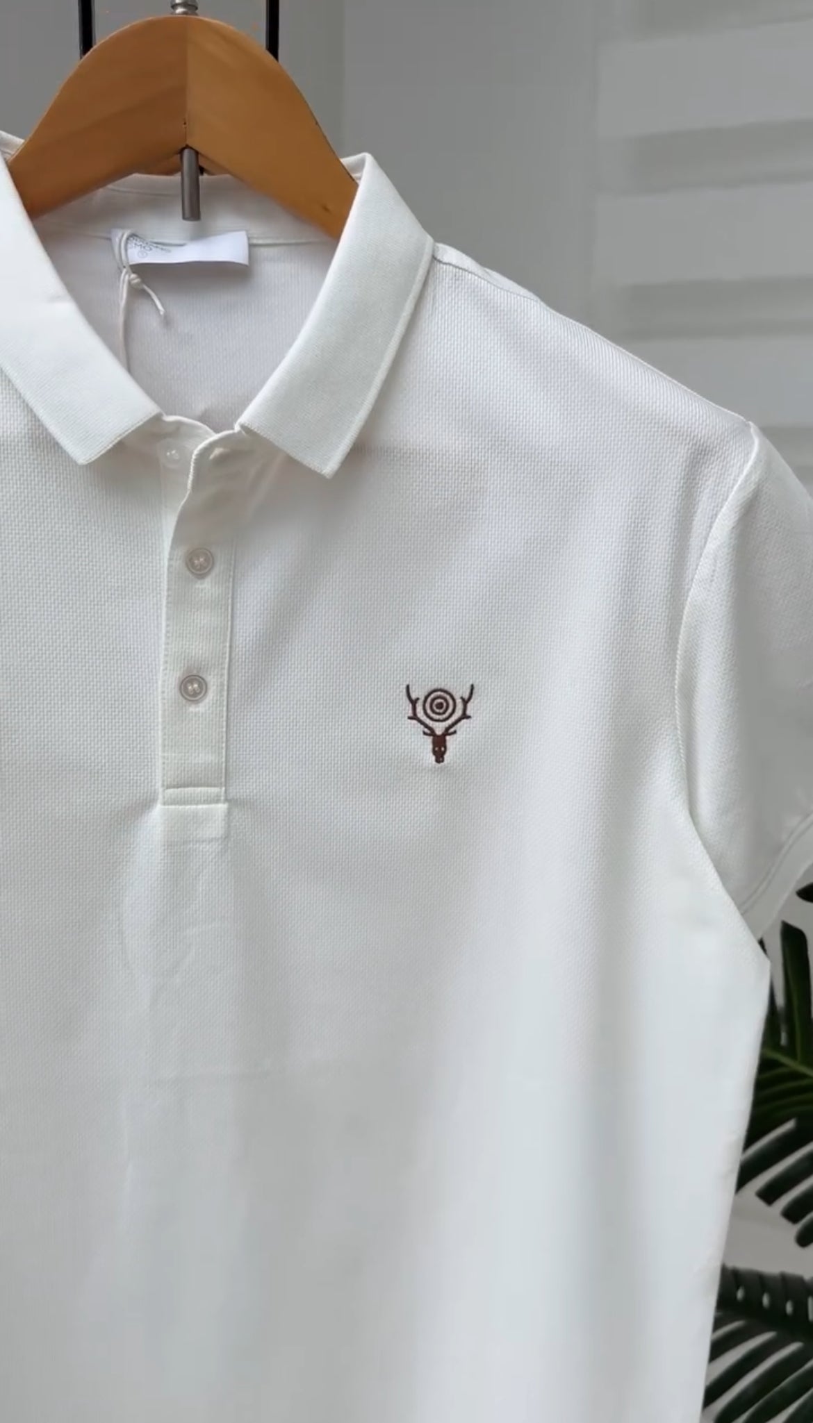MARKHOR EMBROIDERED POLO