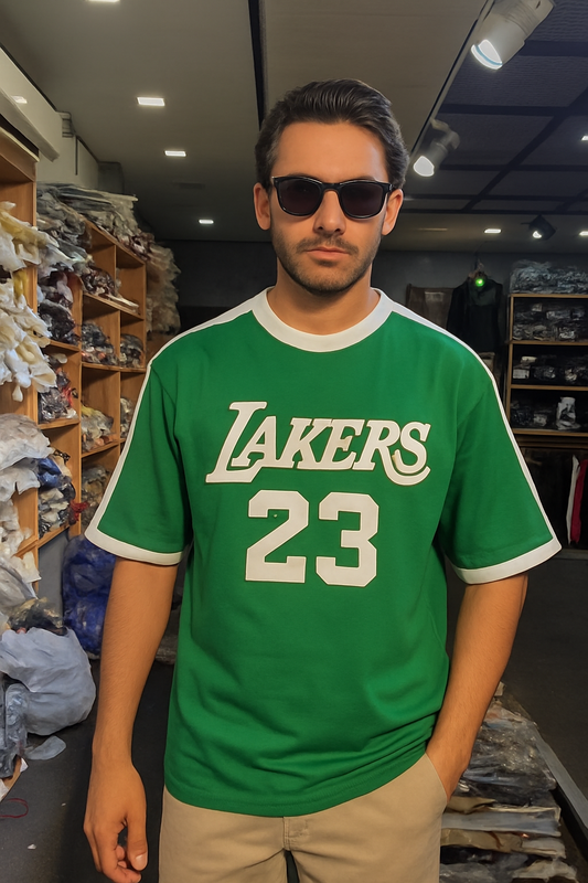 “LAKERS 23 “ Drop Shoulder T-Shirt