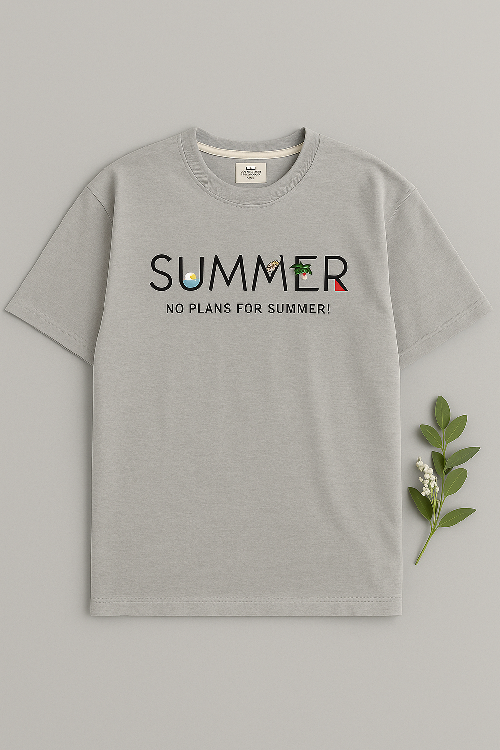 “SUMMER VIBES “ Premium Drop Shoulder tees