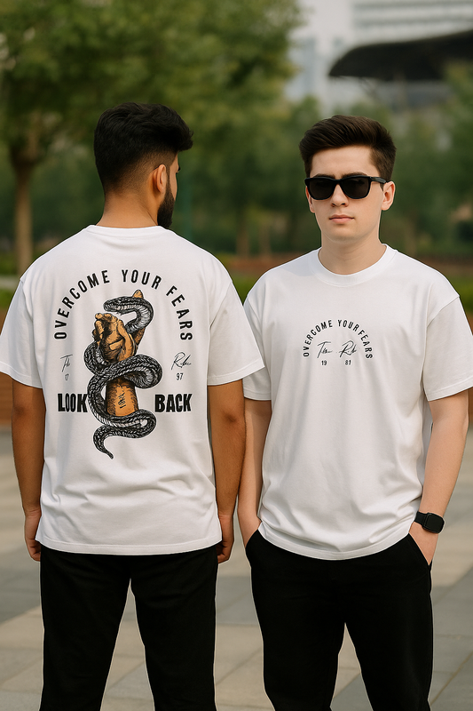 LOOK BACK “SNAKE “ Graphic tees