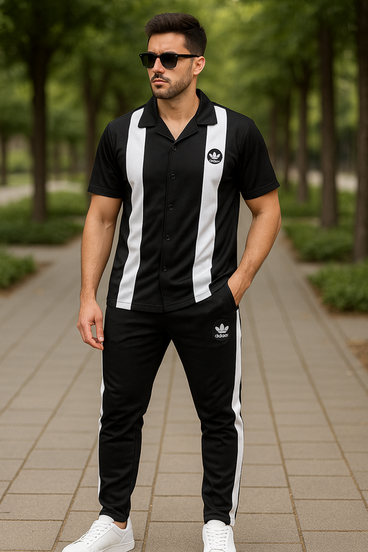 SIDE PANEL SELF TEXTURE SUMMER SUITS