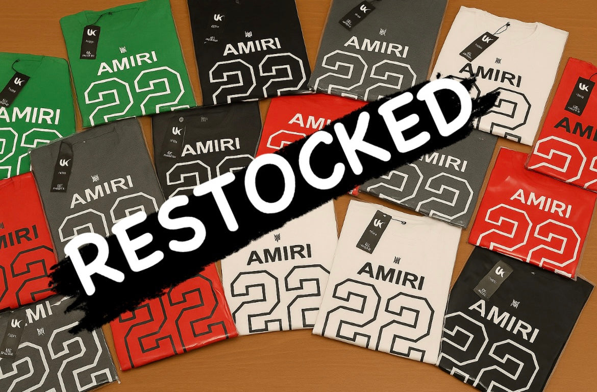 AMIRI 22 Drop Shoulder tees