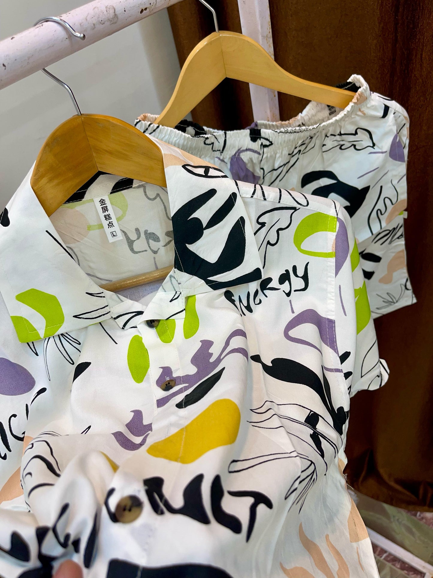 Floral Linen Nicker Suit