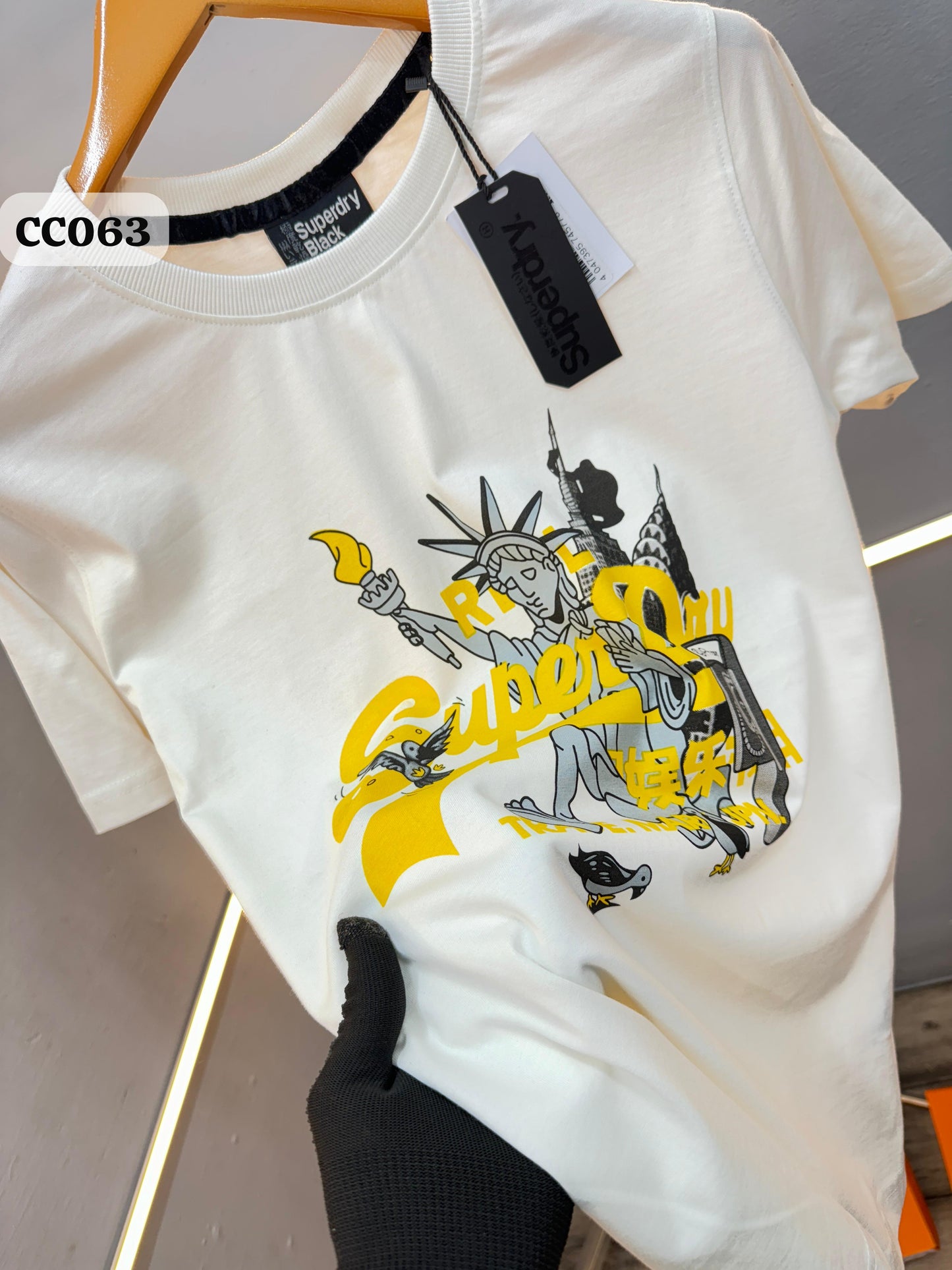 SUPER DRY IMP SIGNATURE TEE